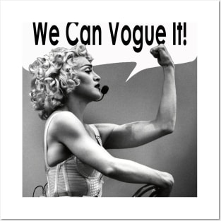 Madonna - We Can Vogue It! Posters and Art